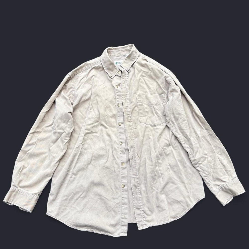 Vintage Northwest Territory Khaki Button Down Safari Shirt